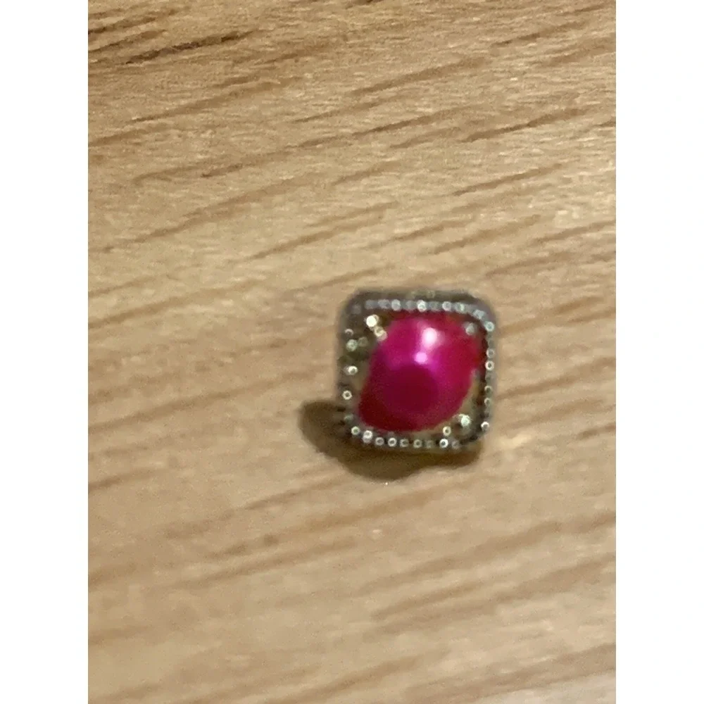 MGA - LOL OMG - Agent Glamour - Movie Magic Studios - Pink Silver Ring Stud Only